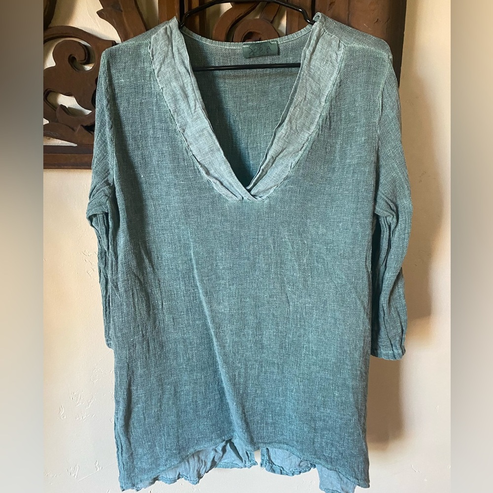 Sofia Collection Linen Tunic